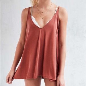 Silence + noise corrine tank top